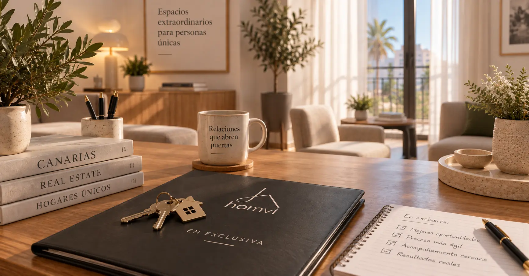 Propietario firmando un contrato en exclusiva para vender su vivienda en Las Palmas de Gran Canaria