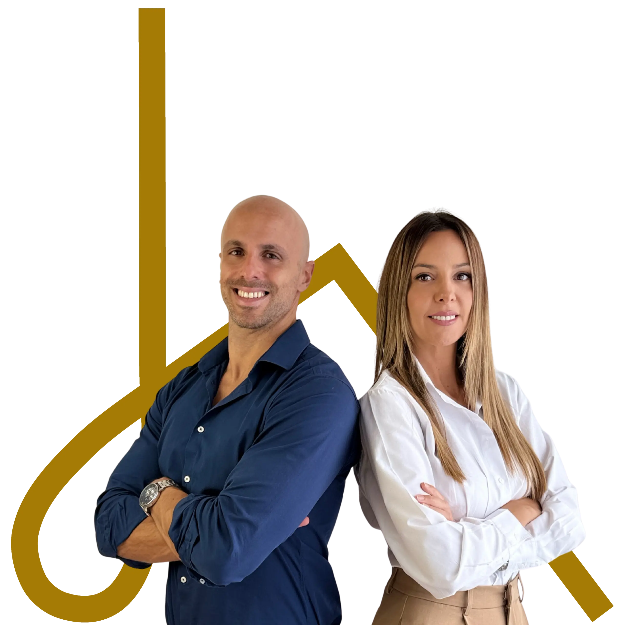 Laura Moreno y Eleazar Ortiz, fundadores de Homvi, inmobiliaria en Las Palmas de Gran Canaria